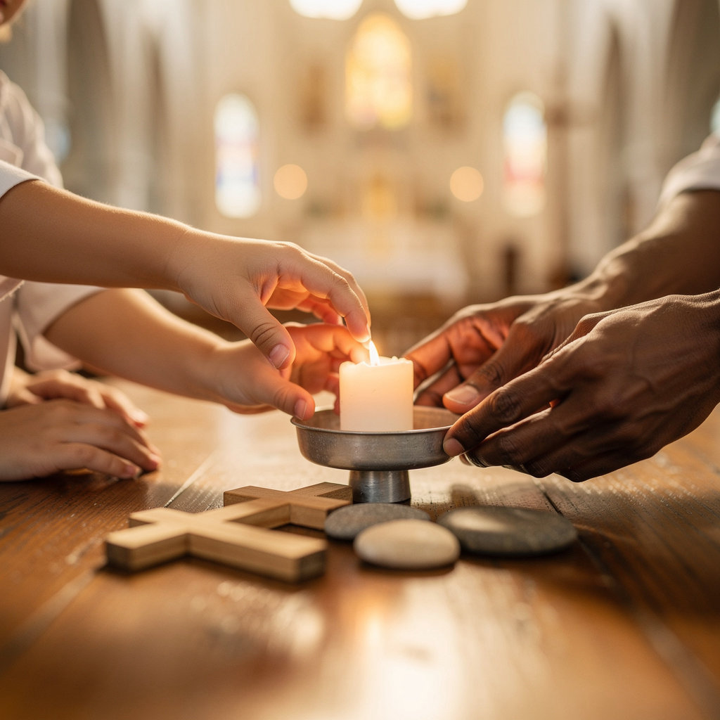 New Hope Church of God In Christ congregation engaged in uplifting Sunday worship service in Oakland, CA